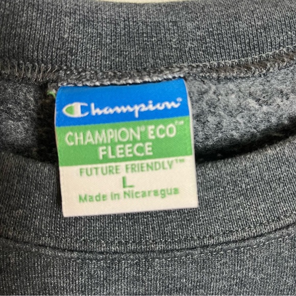 Meredith College Sweatshirt Womens Mens Unisex Gray L Comfy Oversize Loose Fit - Picture 4 of 4